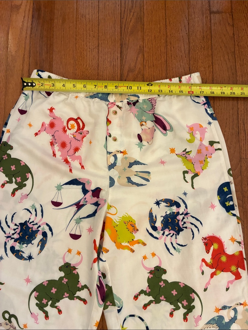 Anthropologie Lou Benesch
Zodiac Print Pajama Pants Size L with Pink Top L - Picture 7 of 10
